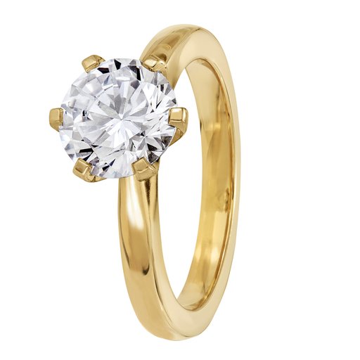Story of Love Rome timanttisormus 2,00ct keltakulta