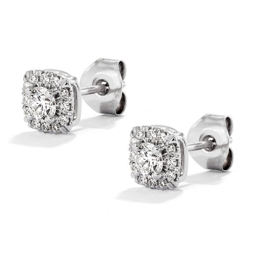Story of Love New York timanttikorvakorut 0,42ct valkokulta