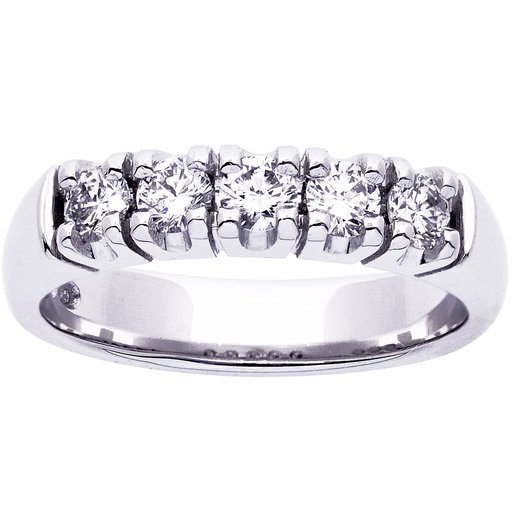 Princess Ulrika timanttisormus 0,50ct valkokulta