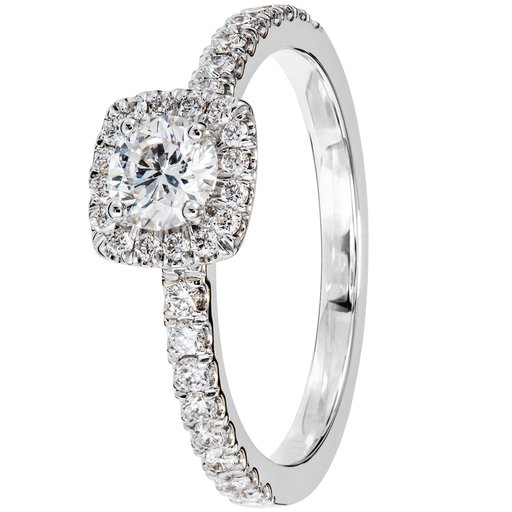 Story of Love New York timanttisormus 0,72ct valkokulta