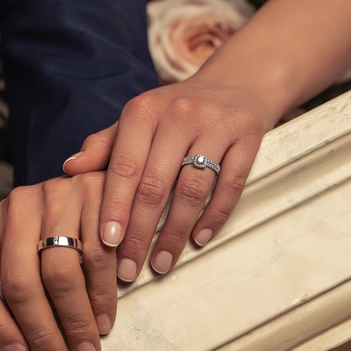 Story of Love Venice timanttisormus 0,29ct valkokulta