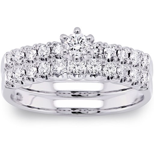 Princess Maxima timanttisormus 0,32ct valkokulta