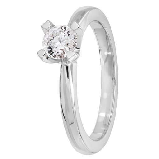 Story of Love Paris timanttisormus 0,50ct valkokulta