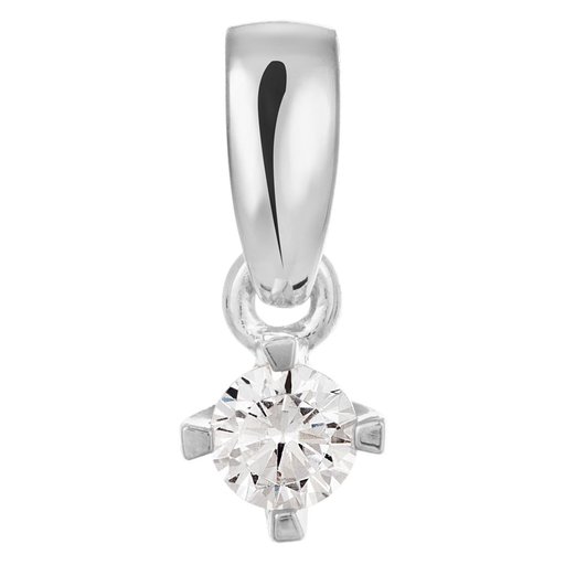 Story of Love Paris timanttiriipus 0,10ct valkokulta