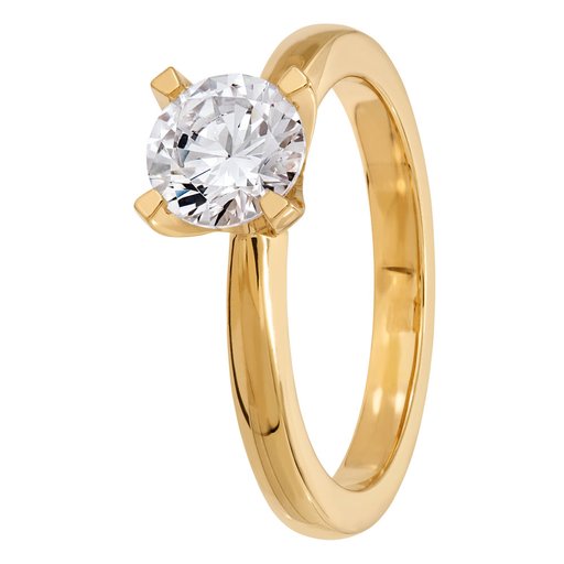 Story of Love Paris timanttisormus 1,00ct keltakulta