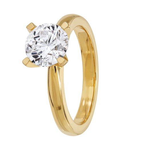 Story of Love Paris timanttisormus 1,50ct keltakulta