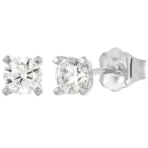 Story of Love Paris timanttikorvakorut 0,50ct valkokulta