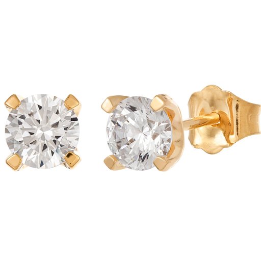 Story of Love Paris timanttikorvakorut 1,00ct keltakulta