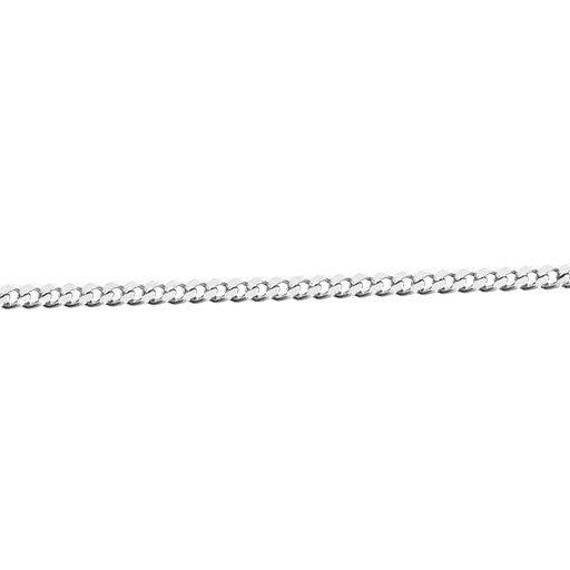 Valkokultainen riipusketju, panssari 1,2mm 50cm
