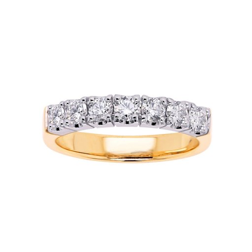 Princess Alexandra timanttisormus 0,70ct keltakulta