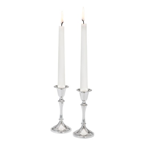 Kynttilänjalat 2kpl, alpakka 12,5cm