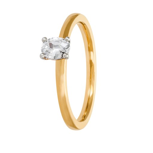 Story of Love Sorrento timanttisormus 0,30ct keltakulta