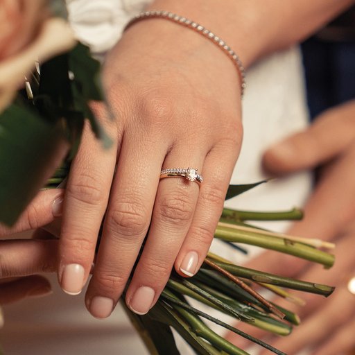 Story of Love Sorrento timanttisormus 0,50ct keltakulta