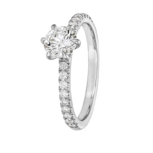 Story of Love Stockholm timanttisormus 1,00ct valkokulta