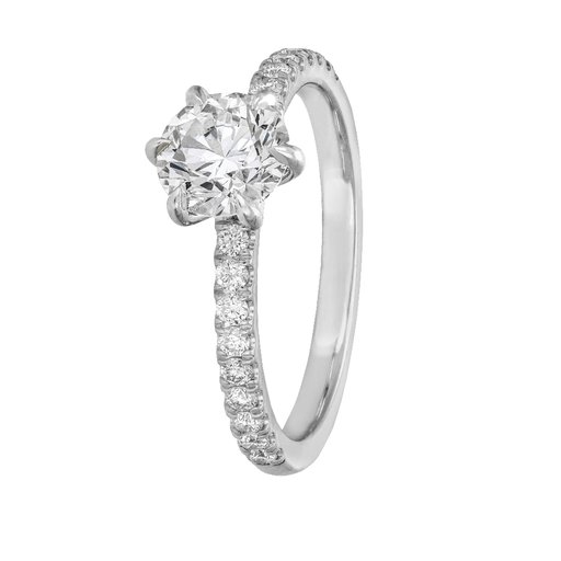 Story of Love Stockholm timanttisormus 1,25ct valkokulta