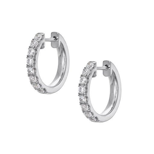 Story of Love Marseille timanttikorvakorut 0,64ct valkokulta