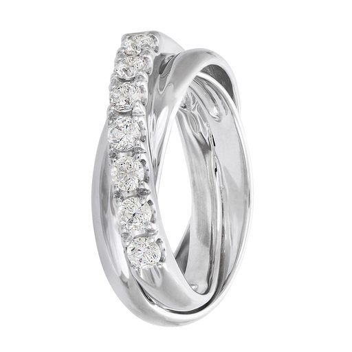 Story of Love Lyon timanttisormus 0,50ct valkokulta