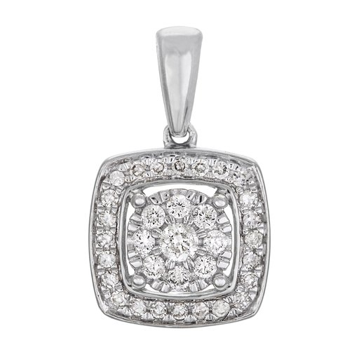 Timanttiriipus yht. 0,15ct W/P valkokulta