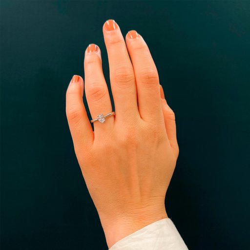 Fenia Electra laboratoriotimantti- sormus 0,50ct keltakulta