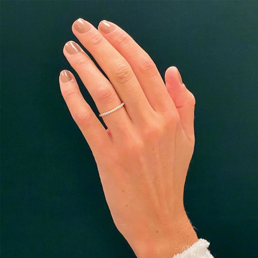 Fenia Capella laboratoriotimantti- sormus 0,12ct keltakulta