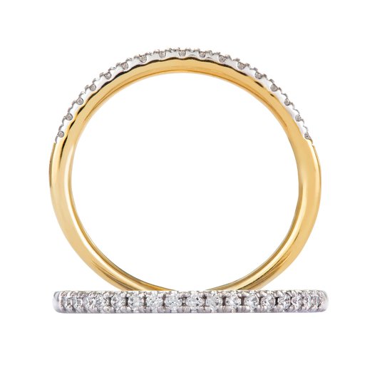 Fenia Capella laboratoriotimantti- sormus 0,12ct valkokulta