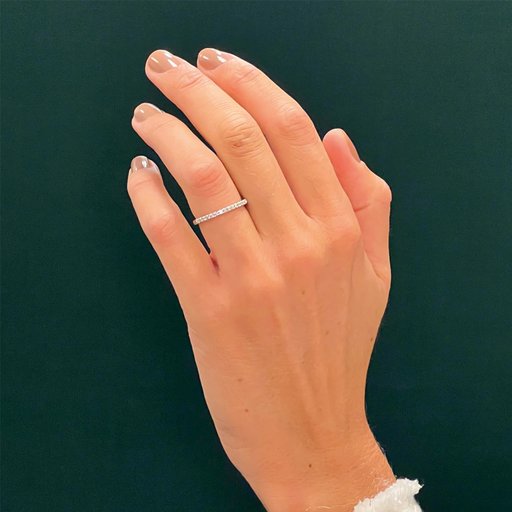 Fenia Capella laboratoriotimantti- sormus 0,19ct valkokulta