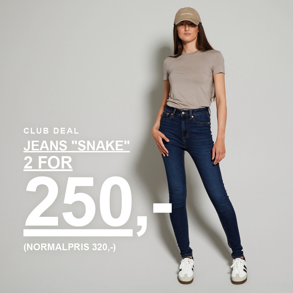 Jeans kvinder Snake, Lane, Cone, Kick