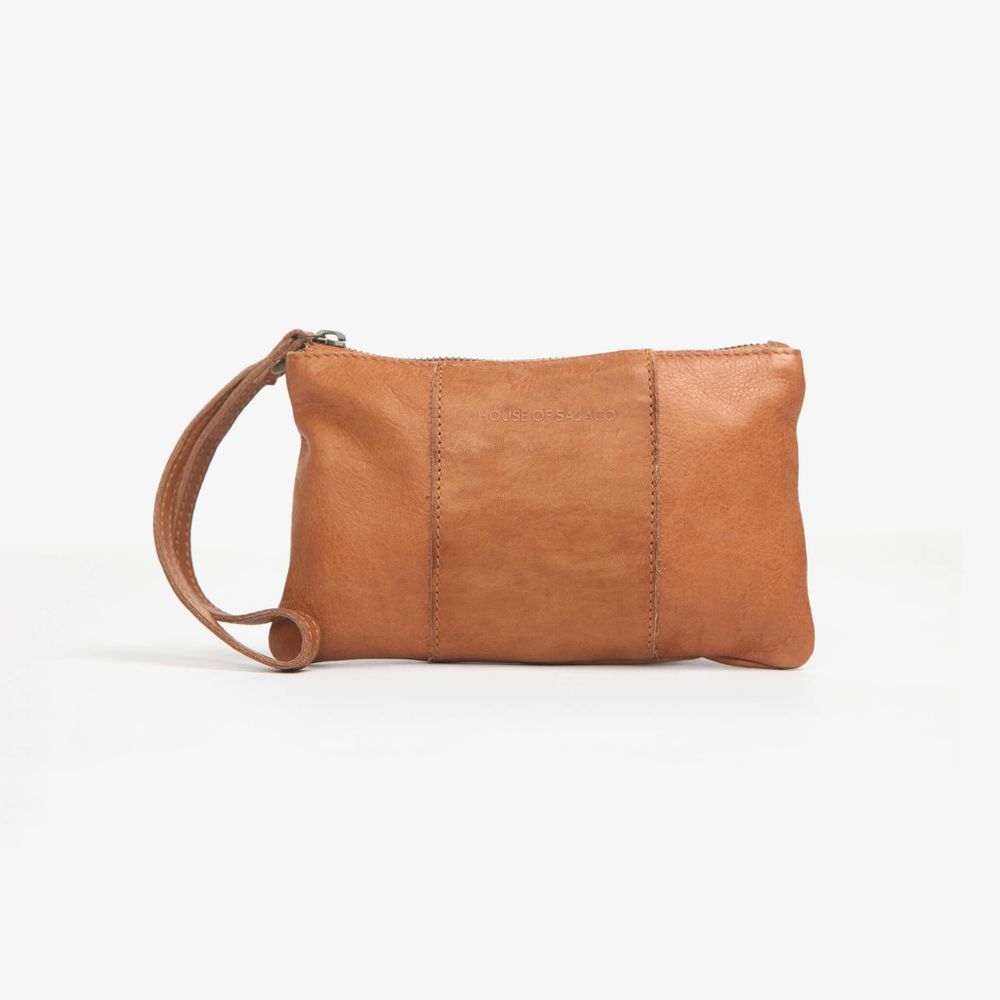 Väska clutch i skinn Väska clutch i skinn