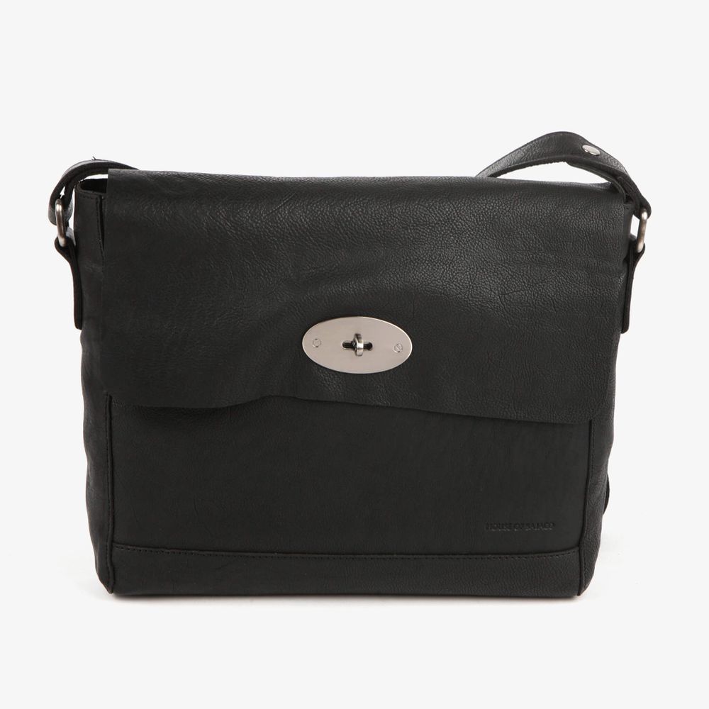 Datorväska 13,3" flapbag i skinn Datorväska 13,3" flapbag i skinn