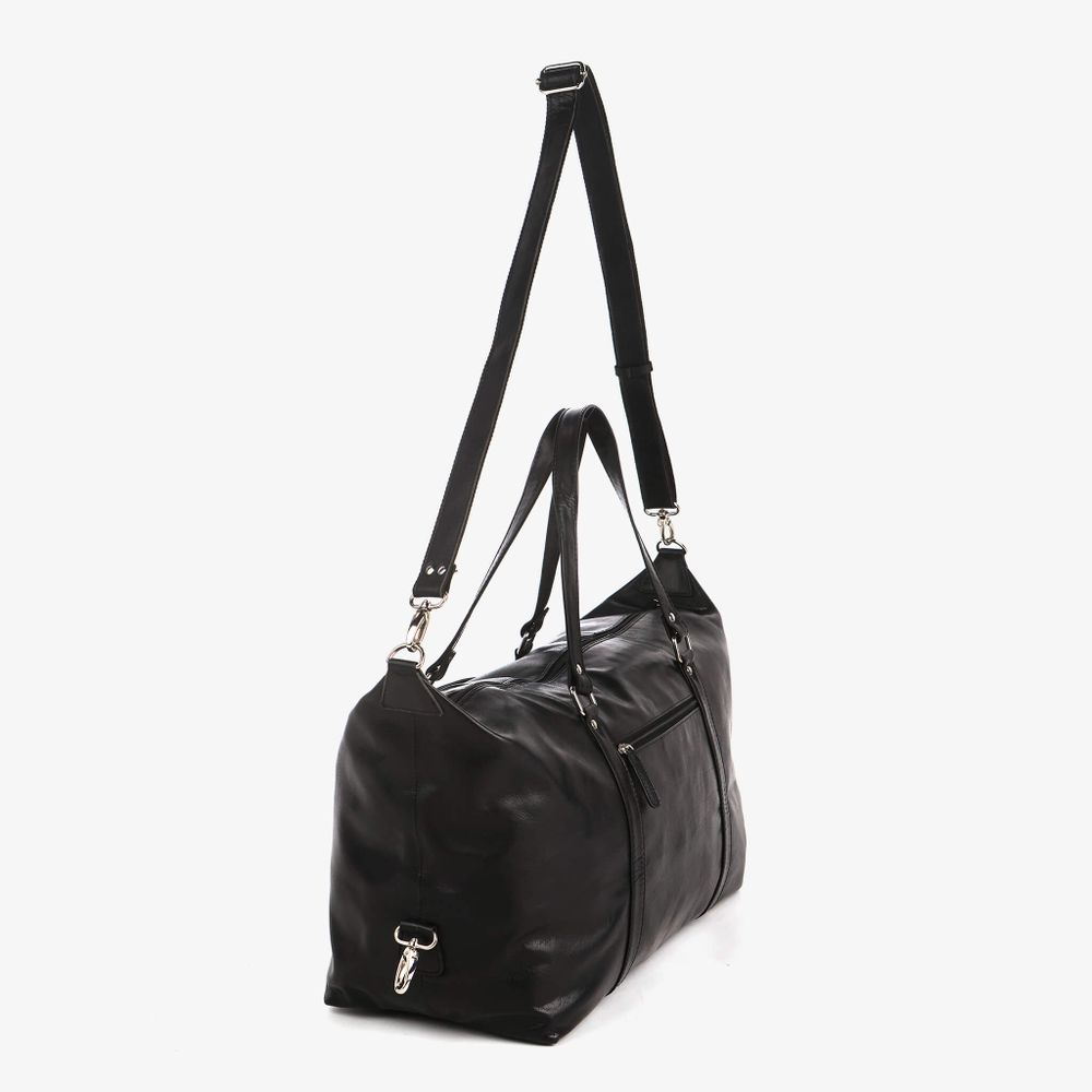 Weekend bag i skinn Weekend bag i skinn