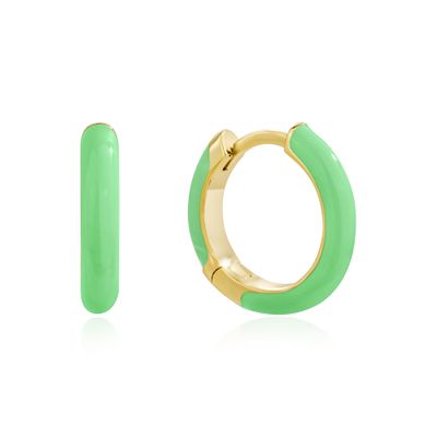 Pastel Huggie Hoops