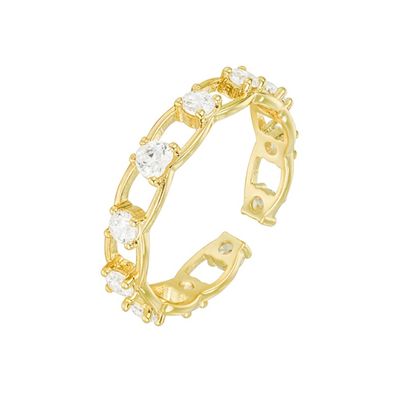 Sparkling Chain Ring