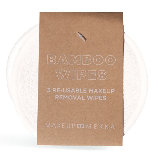 Bamboo Makeup Remover Pads 3pk White