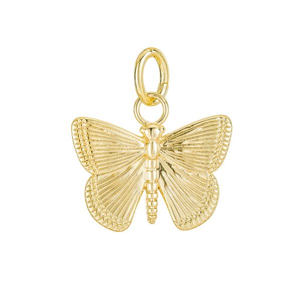 Golden Butterfly Charm