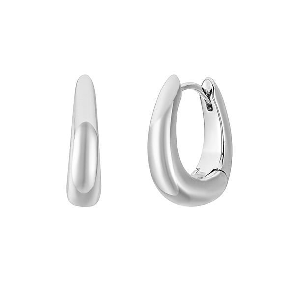 Chunky Huggie Hoops