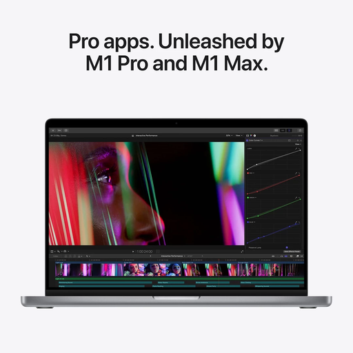 Apple 14-inch MacBook Pro: Apple M1 Pro chip with 8‑core CPU