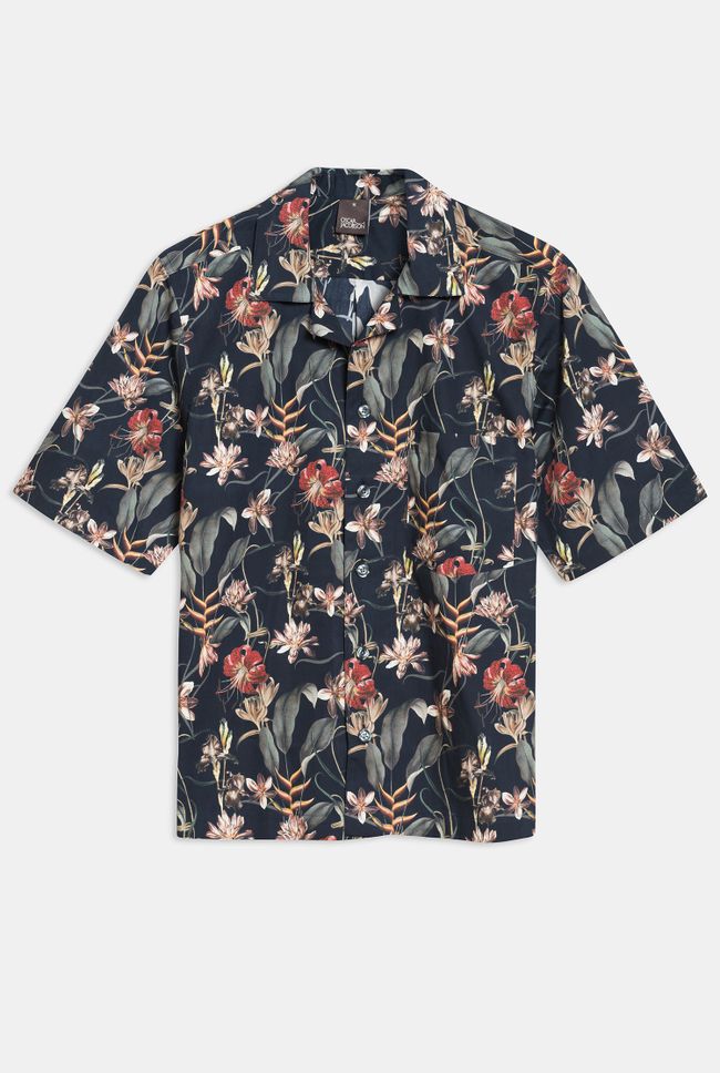 Hilmer flower print short sleeve shirt