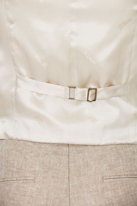 Regular Fit Linen Waistcoat