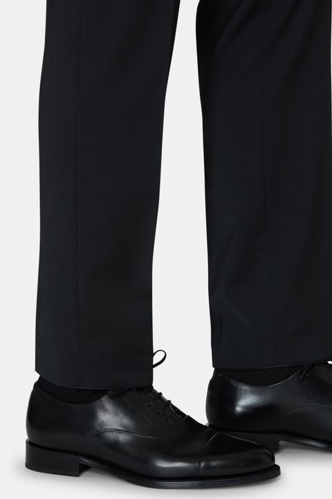 Slim Fit Microstructure Trousers