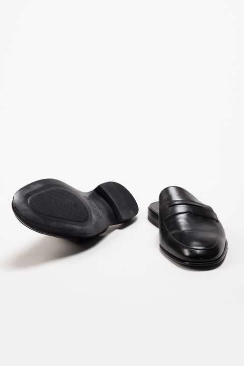 Dart Leather Slippers