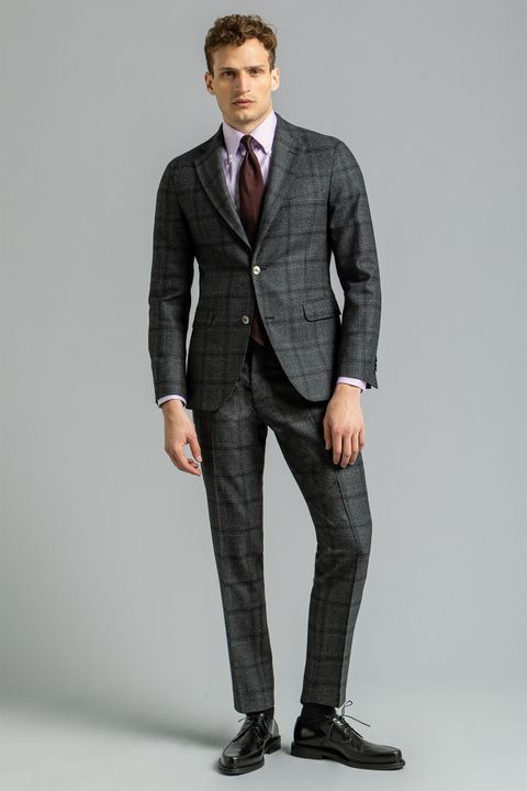 Ego checkered suit