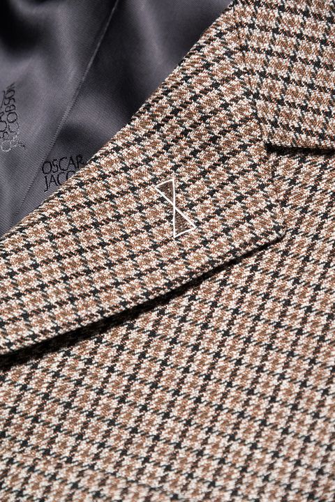 Elias checkered three buttons Suit