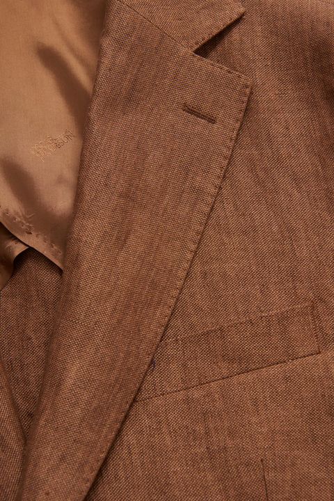 Regular Fit Linen Suit