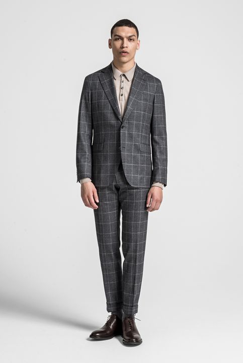 Ferry checkered suit