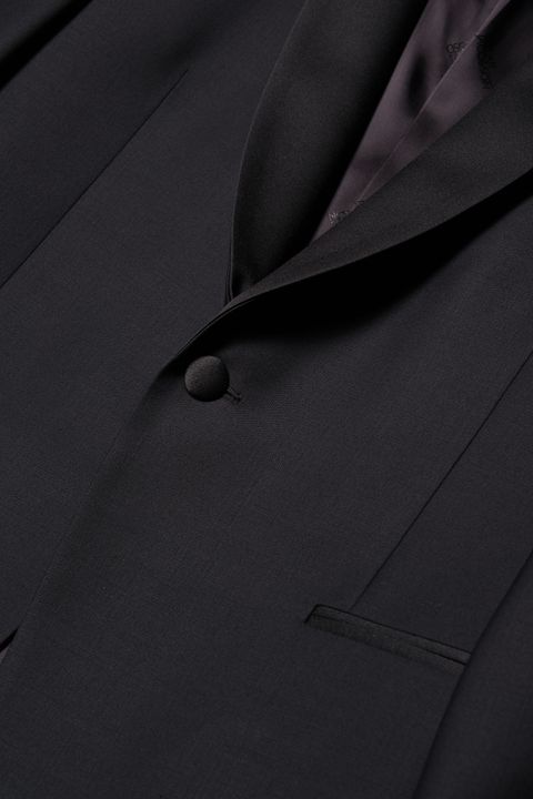 Regular Fit Microstructure Tuxedo Suit