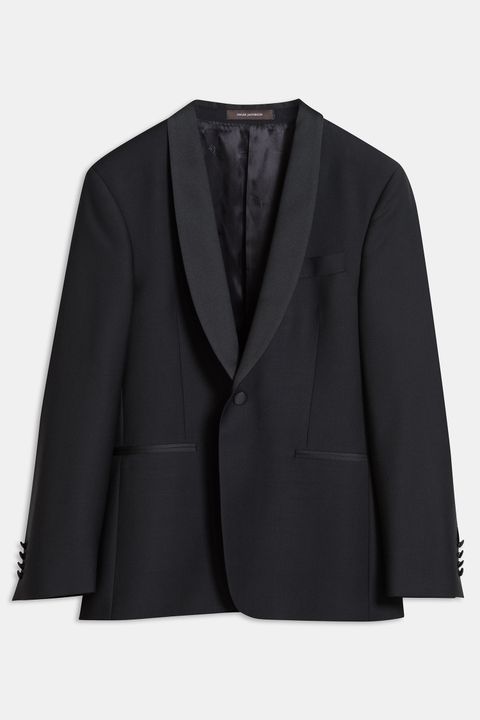 Regular Fit Microstructure Tuxedo Suit