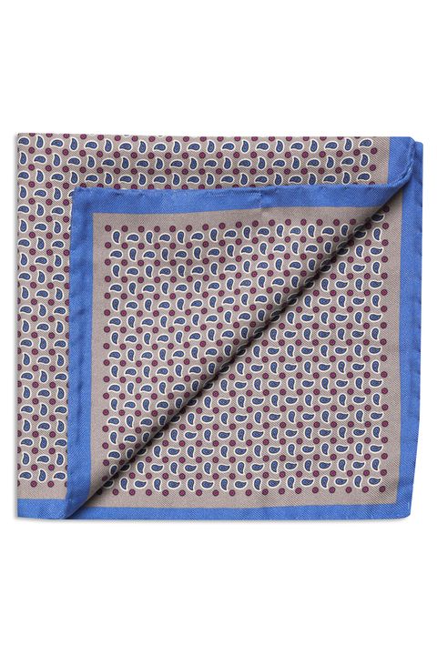 Linen & silk handkerchief