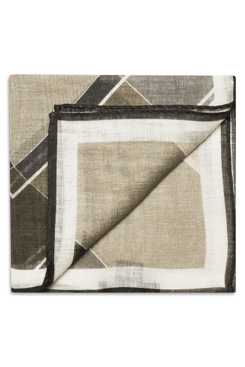 Printed linen Handkerchief