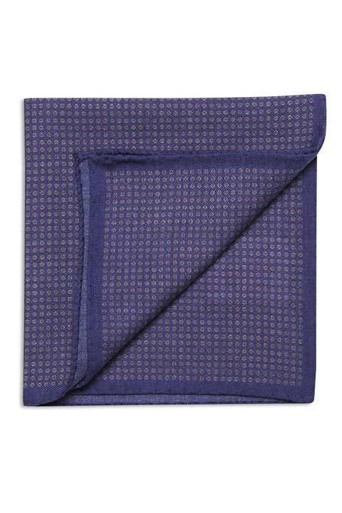 Micro dotted wool Handkerchief