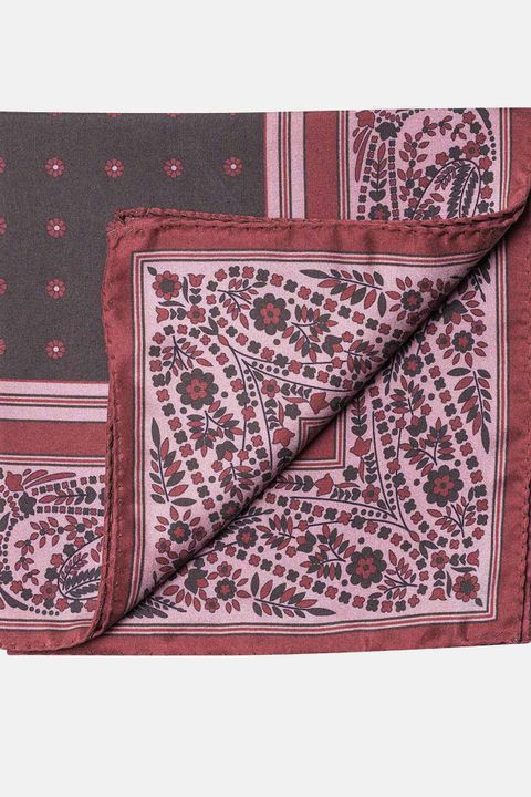 Paisley pattern handkerchief